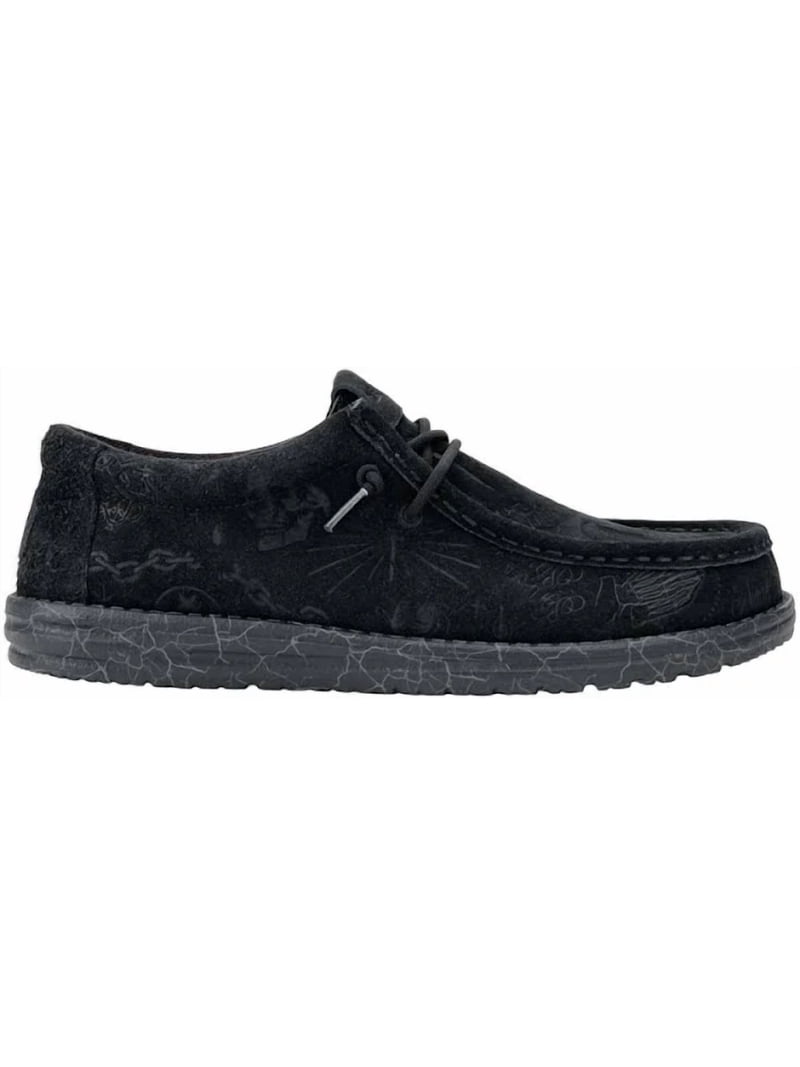 JELLY ROLL Men\'s Size 8 Suede Hey Dude Wally Sneakers Brand New w/out Box Hey Dude x Jelly Roll Wally Shoes Men main image 3