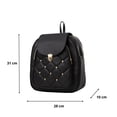 thumbnail image 2 of Mochila De Mujer Fana Nela Color Negro Lúcela, 2 of 2