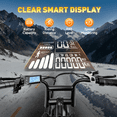 thumbnail image 4 of 20'' Fat Tire E-Mountain Bicycle for Adults, Peak 750W Motor Electric Bike, 48V 15Ah 20MPH 7-Speed Ebike UL2849, 4 of 7