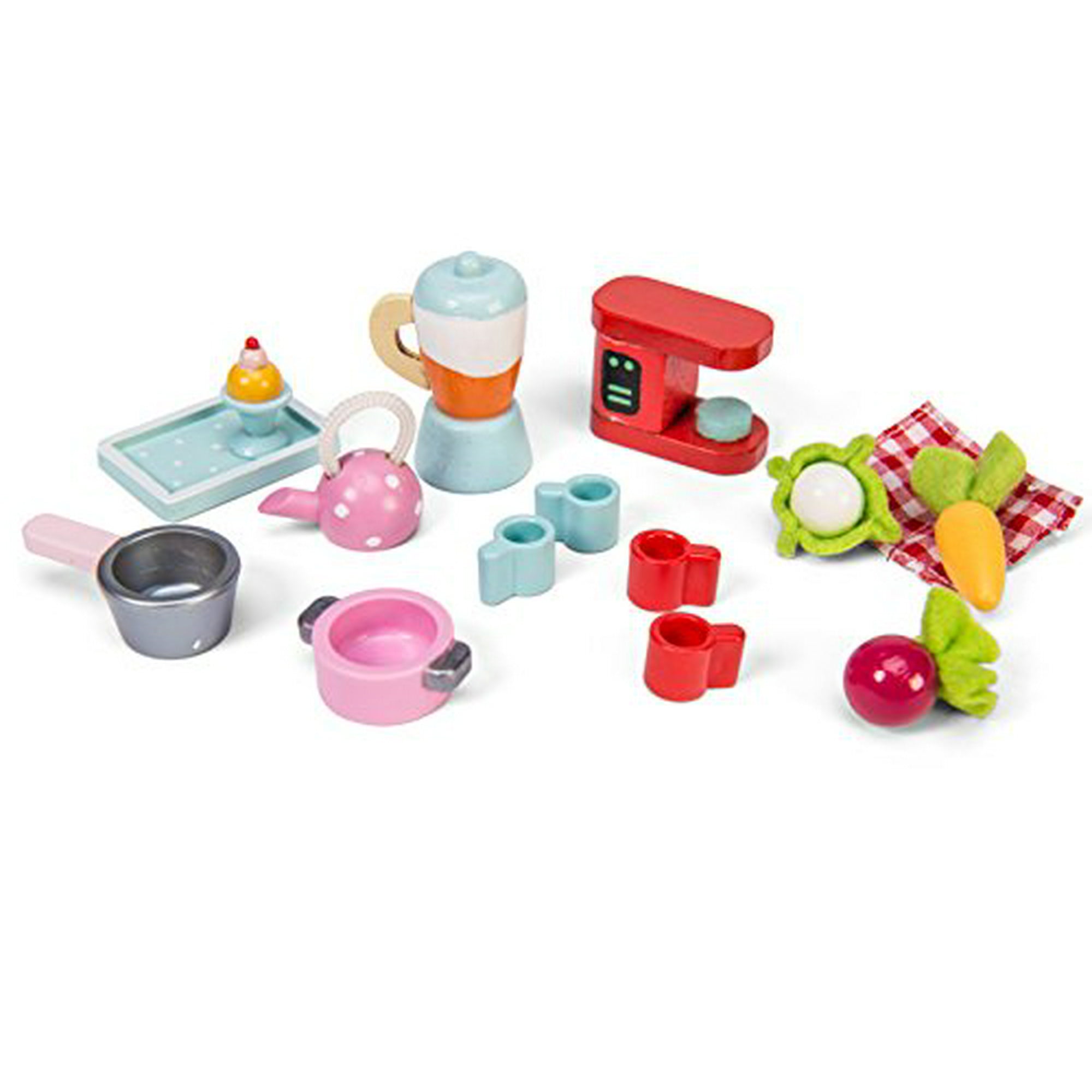 Le Toy Van Tea Time Kitchen Accessory Pack Playset Premium Wooden Toys For Kids Ages 3 Years Up Walmart Canada