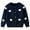 Blue, variant on Girls Tops Girls Knit Cardigan Sweater Handmade Heart Design Casual Spring Fall Winter Top Outerwear for Toddler Kids Soft Comfortable for 1 12 Year Girls