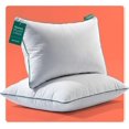 thumbnail image 1 of Set 2 Almohadas Heaven Pillow con Relleno Down Alternative | Almohada Cervical Extra Suave Relleno de Microfibras con Gel | Firmeza: Suave | Hipoalergénica | Almohada Estandar (50 cm x 65 cm), 1 of 10