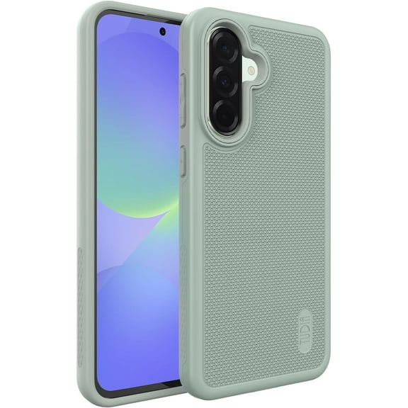 TUDIA MergeGrip for Samsung Galaxy A36 5G Case (2025) Dual Layer Case - Green Lily