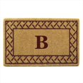 thumbnail image 1 of Nedia Home 02011D Heavy Duty Coco Mat 22 x 36 In. Evergreen Border Monogrammed D, 1 of 1