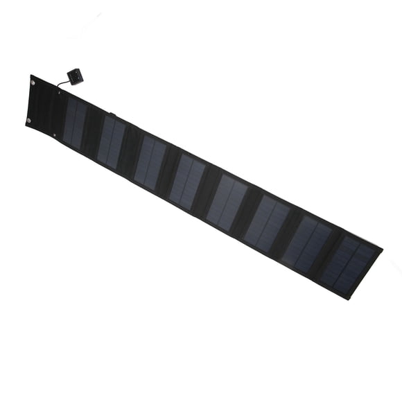 Solar Folding Plate Kit, Solar Phone With 8 Solar Panels Environmental Friendly High Conversion Rate 25W 5V With Climbing Buckle For Electronic Products