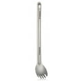 thumbnail image 4 of Ensemble de Spork Cuillère à Long Manche en Titane Extérieur Portable Fini Mat Spork de Table Couverts Camping Équipement de Randonnée Spork Poli, 4 of 6