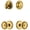 Lifetime Brass, variant on Grandeur 834304 Georgetown Solid Brass Single Cylinder Keyed Entry Knobset And Deadbolt