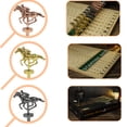 thumbnail image 3 of Wood Horse Race Board Game Set, 15.6" x 10", 2-11 Players, 11 Metal Horses, Dice & Cards, 3 of 7