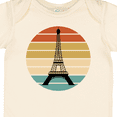 thumbnail image 4 of Inktastic Paris Eiffel Tower Retro Sunset Boys or Girls Baby Bodysuit, 4 of 5