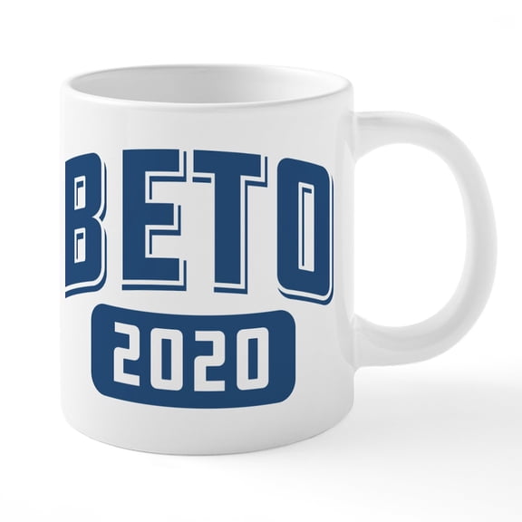CafePress - Beto O'rourke 2020 Mugs - 20 Oz White Ceramic Mega Mug