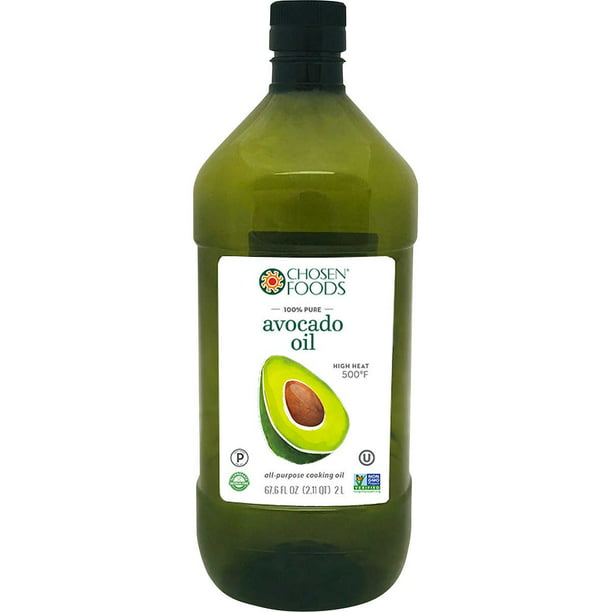 Chosen Foods 100% Pure Avocado Oil, 2 Liter (67.6 Fluid Ounce ...
