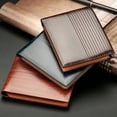thumbnail image 5 of Monedero corto con relieve para hombre Dinheiro Casual, 5 of 5
