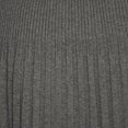 thumbnail image 3 of Michael Kors Women's Cotton Blend Jersey Knit Midi Pleated Skirt (Pearl Heather, X-Small), 3 of 5