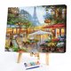 thumbnail image 1 of Kit de pintura por números, vista de bricolaje, lienzo pintado a mano, arte al óleo, imagen artesanal para regalo Likrtyny decoración de arte, 1 of 9
