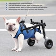 thumbnail image 2 of Dog Wheelchair, Dog Wheelchair For Back Legs, Adjustable Dog Wheelchairs Hind Leg, Mobility For Disabled Pets,50% Offer, 2 of 5