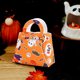 thumbnail image 5 of Bolsas de Dulces de Halloween | Bolsa Reutilizable de Terciopelo para Pedir Dulces | Diseños Personalizados de Calabazas Fantasma y Murciélagos Espeluznantes para Niños | Tela No Tejida Duradera | De, 5 of 6