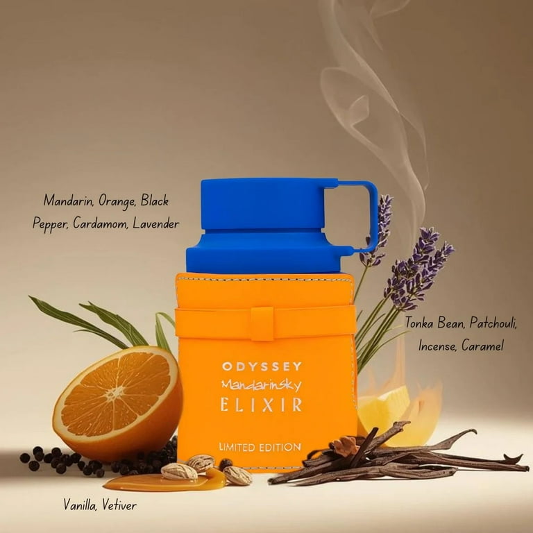 Armaf Odyssey Mandarin Sky Elixir EDP Spray, Men's Fragrance, 3.4