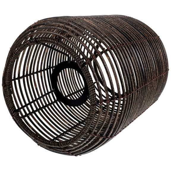 KALLORY Replacement Black Ceiling Fan Lamp Shade 1 Set and Easy to Install Fan Light Cover