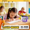 thumbnail image 2 of Pack de 2 temporizadores de aula digitales AOUCE para profesores y niños, 2 of 7