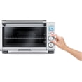 thumbnail image 2 of Compact Smart Oven and Countertop Toaster, Small, Brushed Stainless Steel, 2 of 5