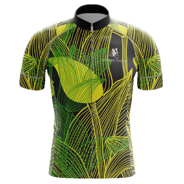 Maillot de Cyclisme pour Hommes Floral Tulips - 5TG
