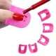 thumbnail image 2 of Plantilla de esmalte de uñas de plástico blando reutilizable, protector de uñas a prueba de derrames Vhermosa CPB-DE-LYY251, 2 of 4