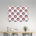 thumbnail image 2 of USA Flag Print Donuts Tapestry for Bedroom - Tapestry Wall Hanging Wall Tapestry for Dorm Wall Decor Home Decoration , Aesthetic Funny Tapestry 29 x 37in, 2 of 5