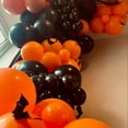 thumbnail image 4 of Globos gigantes de calabaza, fantasma, Araña, murciélago, Calavera, globo ocular, negro, naranja, casa de Spook, cumpleaños de niños, decoración de fiesta de Halloween, 4 of 4