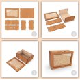 thumbnail image 3 of Piggy Bank for Kids Adults, Wooden Coin Bank for Boys and Girls, Adults Money Box with Counter for Savings Goal $10000 Best Gift for Friends (Brown, 10000), 3 of 8