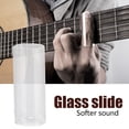 thumbnail image 4 of Guitar Slides,Guitar Stainless Steel Glass Guitar Glass Slides Finger Picksset Extended Durability, 4 of 13