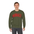 thumbnail image 6 of Monaco Sweatshirt Gifts Crew Neck Shirt Long Sleeve Unisex, 6 of 7