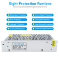thumbnail image 4 of inShareplus 24V 5A 120W, DC Universal Regulated Switching Power Supply, Converter AC 100-240V to DC 24 Volt LED Driver, Transformer,Adapter for LED Strip Light, Computer Project, 4 of 4