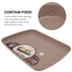 thumbnail image 3 of 1 bandeja rectangular de plástico para servir frutas y postres en casa. Bandeja para comida rápida., 3 of 6