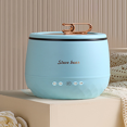 thumbnail image 1 of MesaSe Mini Rice Cooker Portable Design Rice Cooker Small for Long-Distance Travel cute rice cooker Multi-function Rice Cooker Stainless Steel Inner Pot Low Carb Rice Cooker-Beige, 1 of 6