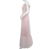 Puffy Sleeve Prom Dress Sweetheart Tulle Ball Gown A Line Princess Wedding Formal Evening Gowns with Split cc285 main image 1