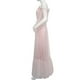 thumbnail image 5 of Vestido Largo de Gasa Con Cuello Oblicuo Y Manga Larga de Color Liso Para Mujer Odeerbi  ODB115980, 5 of 7