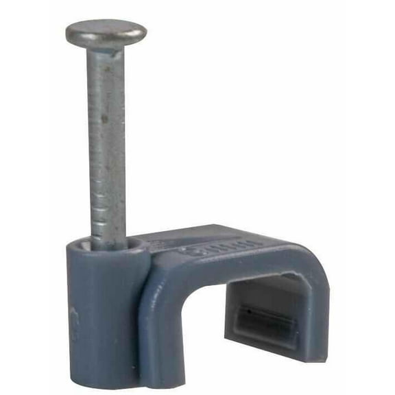 PRO POWER - Cable Clips Grey for Twin & Earth Cable 1.5mm 100 Pack