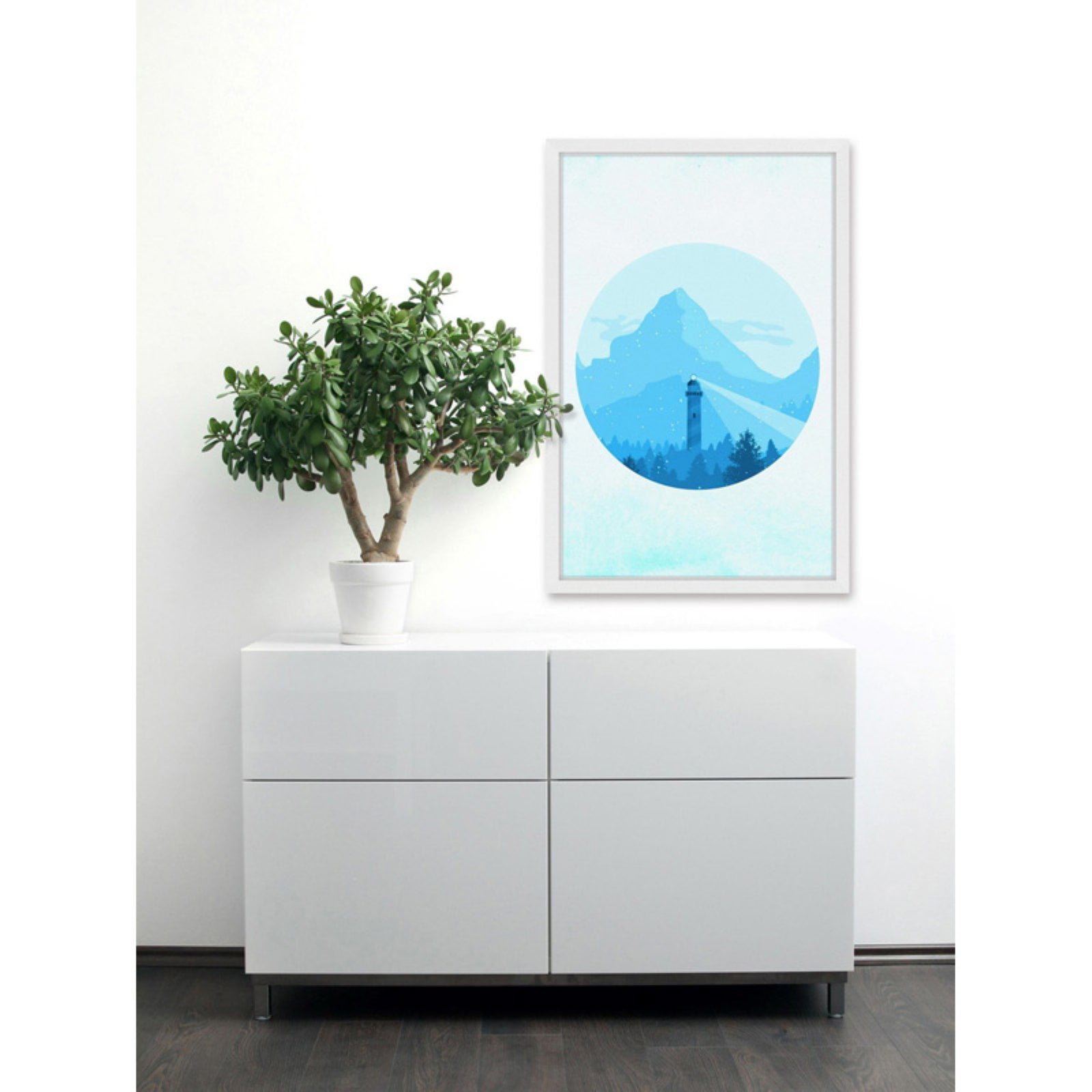 Marmont Hill "Snow Day" Framed Painting Print