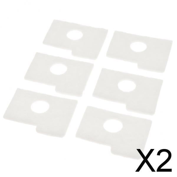 DYNWAVECA Premium 12-Pack Air Filters for Models 017, MS170, 018 , White, 2 Pcs