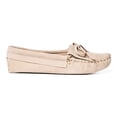 thumbnail image 2 of Minnetonka Women's Kilty Softsole, Stone, Size 7, 2 of 8