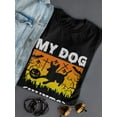 thumbnail image 3 of My Dog Hunts Zombies T-Shirt Women -Image by Shutterstock, Female 5X-Large, 3 of 4