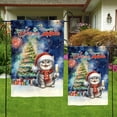 thumbnail image 4 of Merry Christmas and Happy New Year Santa British Shorthair Holiday Xmas Winter 2025 Garden Flag 12x18in Double Sided Cat Lover Kitten Owner Gifts Outdoor Decor - 00024, 4 of 5