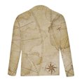 thumbnail image 4 of Snorda Men Casual Round Neck Long Sleeve Pullover Printed T-Shirt Blouse Tops, 4 of 5