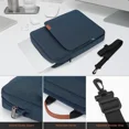 thumbnail image 3 of 9-11 Inch Tablet Shoulder Bag Carrying Case for 11" iPad Pro M4/ iPad Air 11" M3 M2 2025 2024, iPad A16 11" 2025, New Amazon Fire Max 11/10.1" Fire HD 10 Plus, Vertical Laptop Sleeve Handbag, 3 of 7