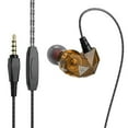 thumbnail image 1 of Auriculares QKZ AK2 Auriculares con cable de 3.5 mm Auriculares internos Auriculares de música Auriculares deportivos con micrófono QKZ Auriculares, 1 of 7