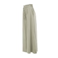 thumbnail image 5 of FIOPHY Womens Casual Wide Leg Pants Drawstring Ruffle Belted Elastic Waist Baggy with Pockets, 5 of 8