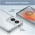 thumbnail image 5 of Case for Moto G85 5G,Moto G85 5G Case,Transparent TPU+PC Acrylic Protective Military Grade  Heavy Duty Protection Phone Case for Motorola Moto G85 5G(Clear), 5 of 16