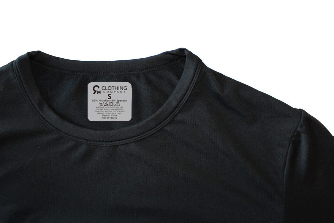 Men’s Ultra-Soft Tagless Fleece Lined Thermal Top & Bottom Underwear Set, Black, Large - image 5 of 5