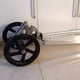 thumbnail image 2 of 4 Piezas Rueda de Scooter 200 mm Material PU Espesor de la Rueda de 30 mm ABEC-7 Cojinete Accesorios para Scooter, Negro Transparente, 2 of 5