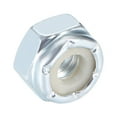 thumbnail image 3 of 10#-24 Nylon Insert Hex Lock Nuts, Carbon Steel White Zinc Plated 25 Pcs, 3 of 5